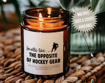 Hockey Mom Gift for Mother's Day, Funny Hockey Mom Gift, Hockey Mom Candle, Gift for Hockey Mom, Hockey Mom Birthday Gift, Hockey Manager