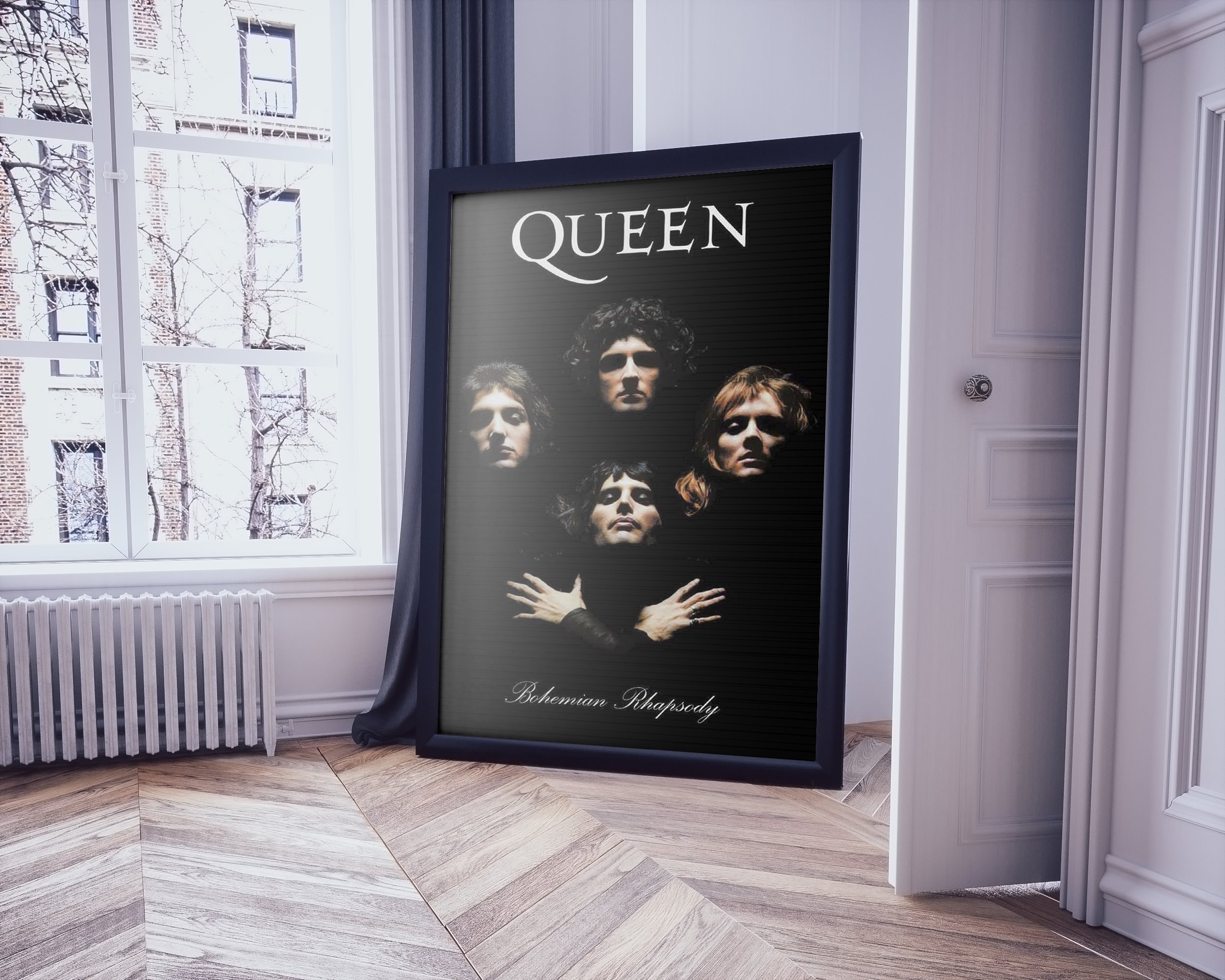 Queen Poster / Metal Band Poster / Vintage poster / Retro Poster