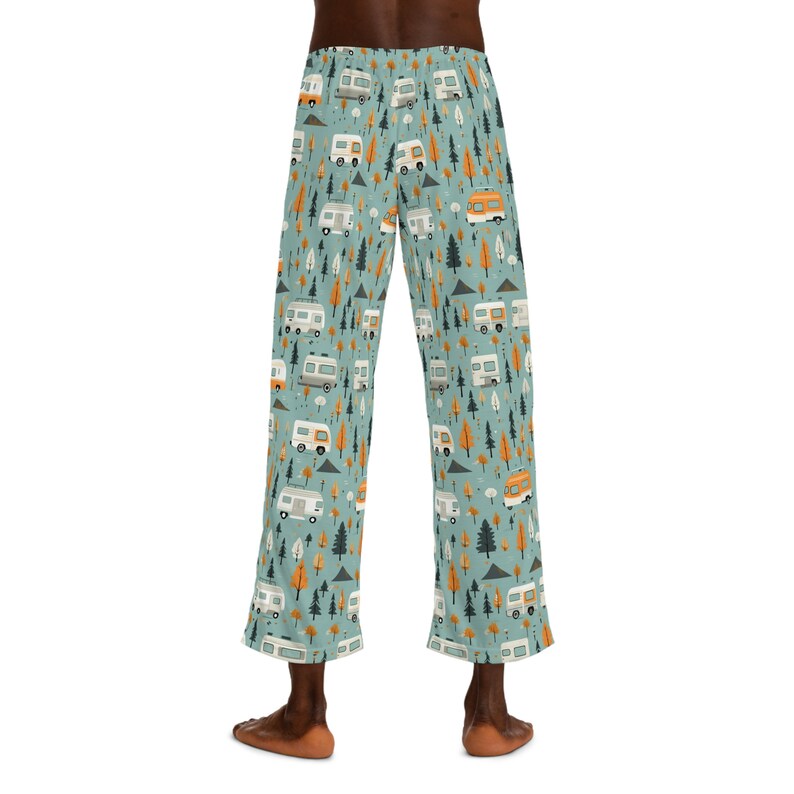 The Turquoise Trails Camper Men's Pajama Pants AOP Etsy