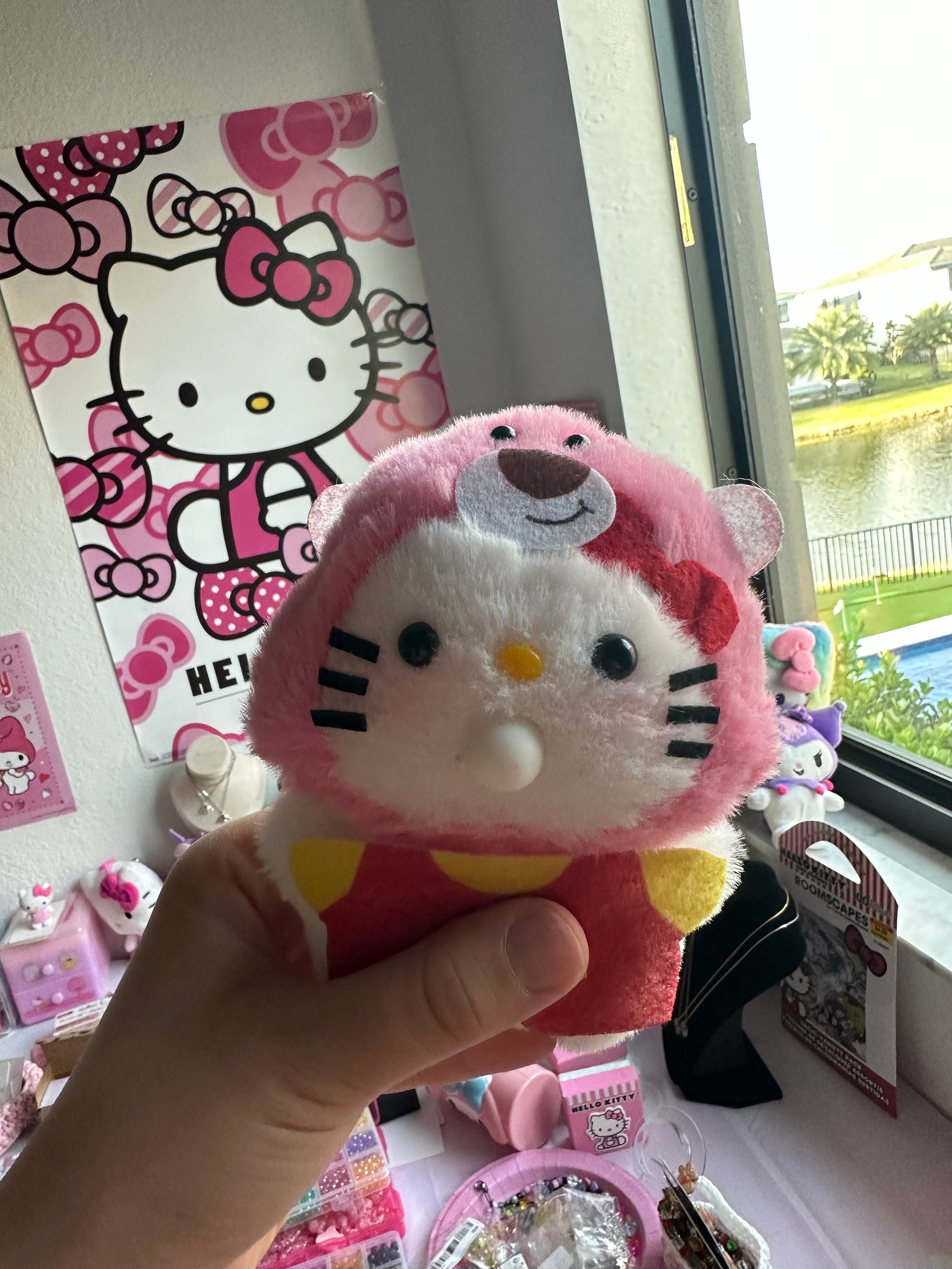 Hello Kitty Blowing Bubble Plushie - Etsy