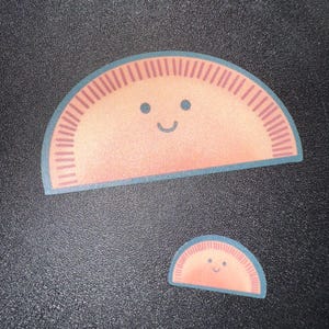 Pastelillo Sticker Empanadilla Sticker Laminated Waterproof Latin Food Sticker Puerto Rican Art Gift Tropical Vynil Sticker Island Luxe