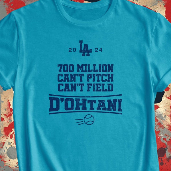Baseball, MLB, Ohtani, Superstar, Sports, Los Angeles Dodgers, Humorous T-Shirt, Funny T-Shirt, Baseball T-Shirt, Professional, Graphic Art