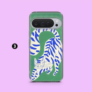 Funda Matisse para teléfono con diseño de Henri Matisse para Google Pixel 10, 10 Pro, 9, 9 Pro, 9A, 8A, 7A, 6A, Samsung S25, S24Fe, S23, A16, A56, iPhone 17 3