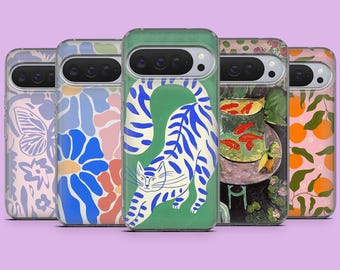 Coque de portable Matisse Henri Matisse Art Cover pour Google Pixel 10, 10Pro, 9, 9Pro, 9A, 8A, 7A, 6A, Samsung S25, S24Fe, S23, A16, A56, iPhone 17