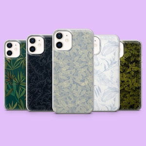 Eco Phone Case Organic Earthly Floral Cover for iPhone 17, 17Pro, 16, 15, 14, 13, 12, Samsung S25, S24, S23, S22, A16, A55, A25, Pixel 10, 9