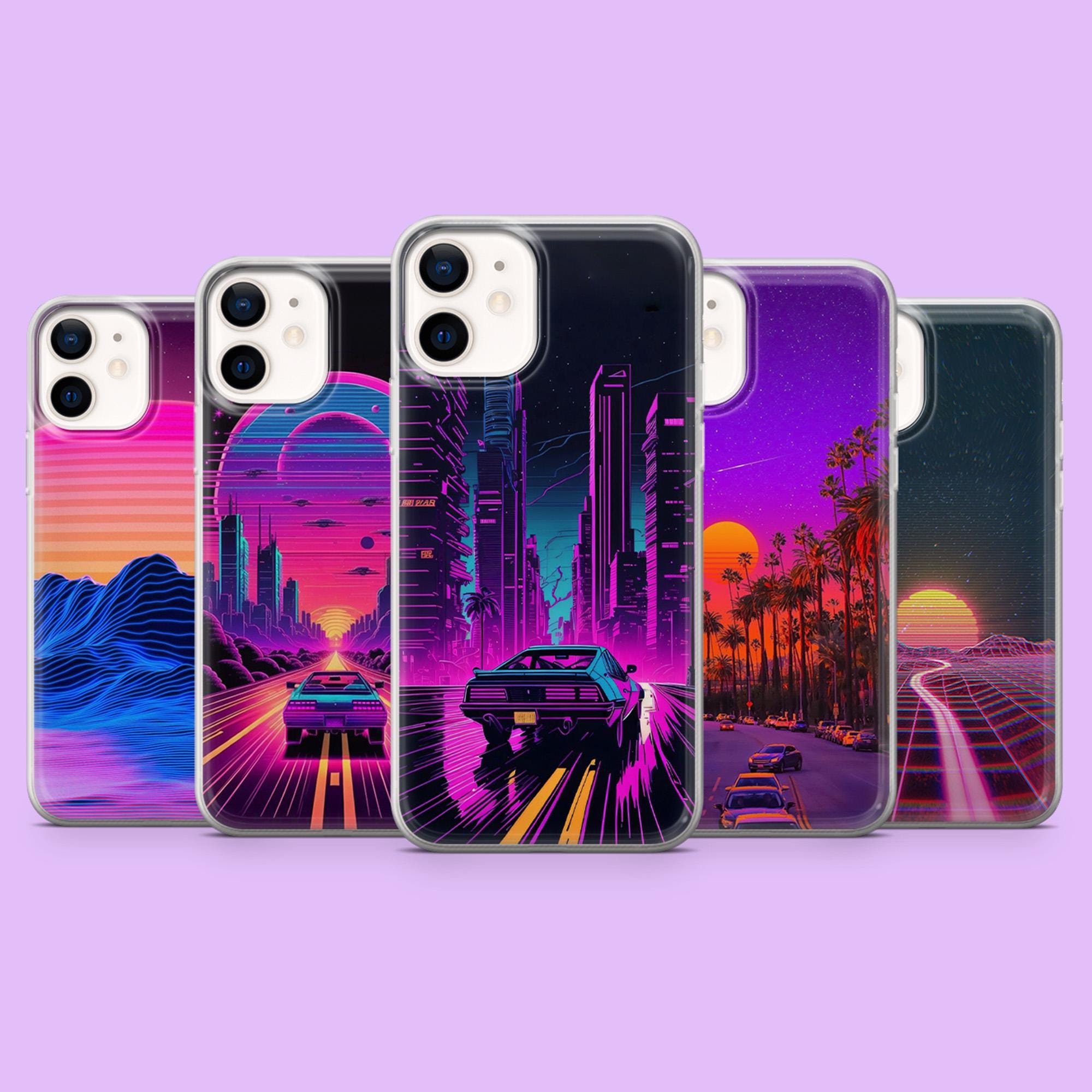 Synthwave Phone Case - Etsy
