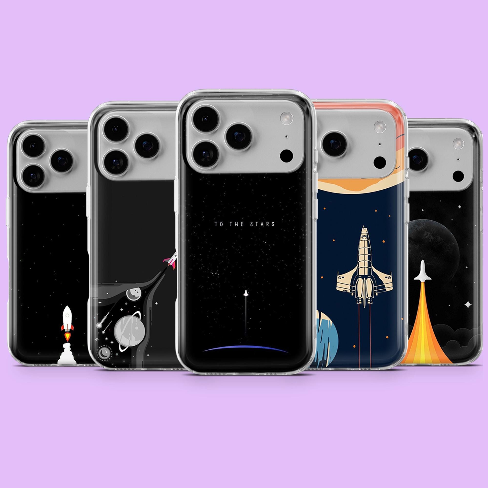 Custodia Trasparente Antiurto Con Motivo Astronauta Seduto Su Un - Foto 8