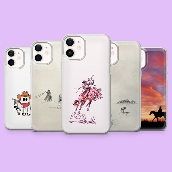 Coque Western Southwest Rodeo Cowboy pour iPhone 15 Pro Max, 14, 13, 12, 11, Samsung S24, S23 FE, S22, A15, A54, A25, A14, Pixel 8