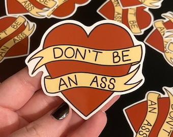 No seas un idiota Pegatina