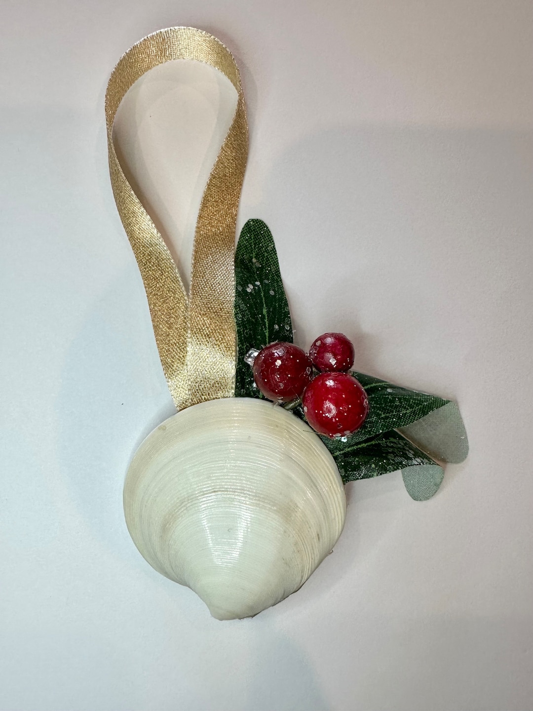 Clam Shell Ornament Etsy