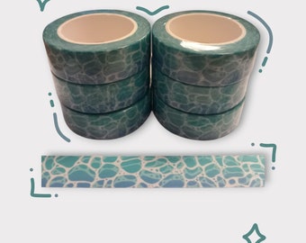 Serene Water Washi Tape 10m