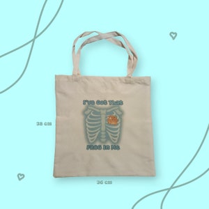 Grand sac fourre-tout Grenouille en moi