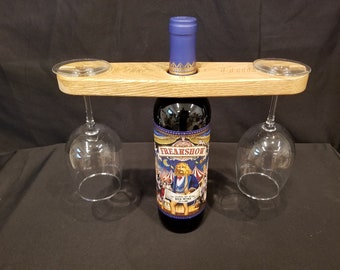 Wine Caddy (Does not come with wine or glasses)