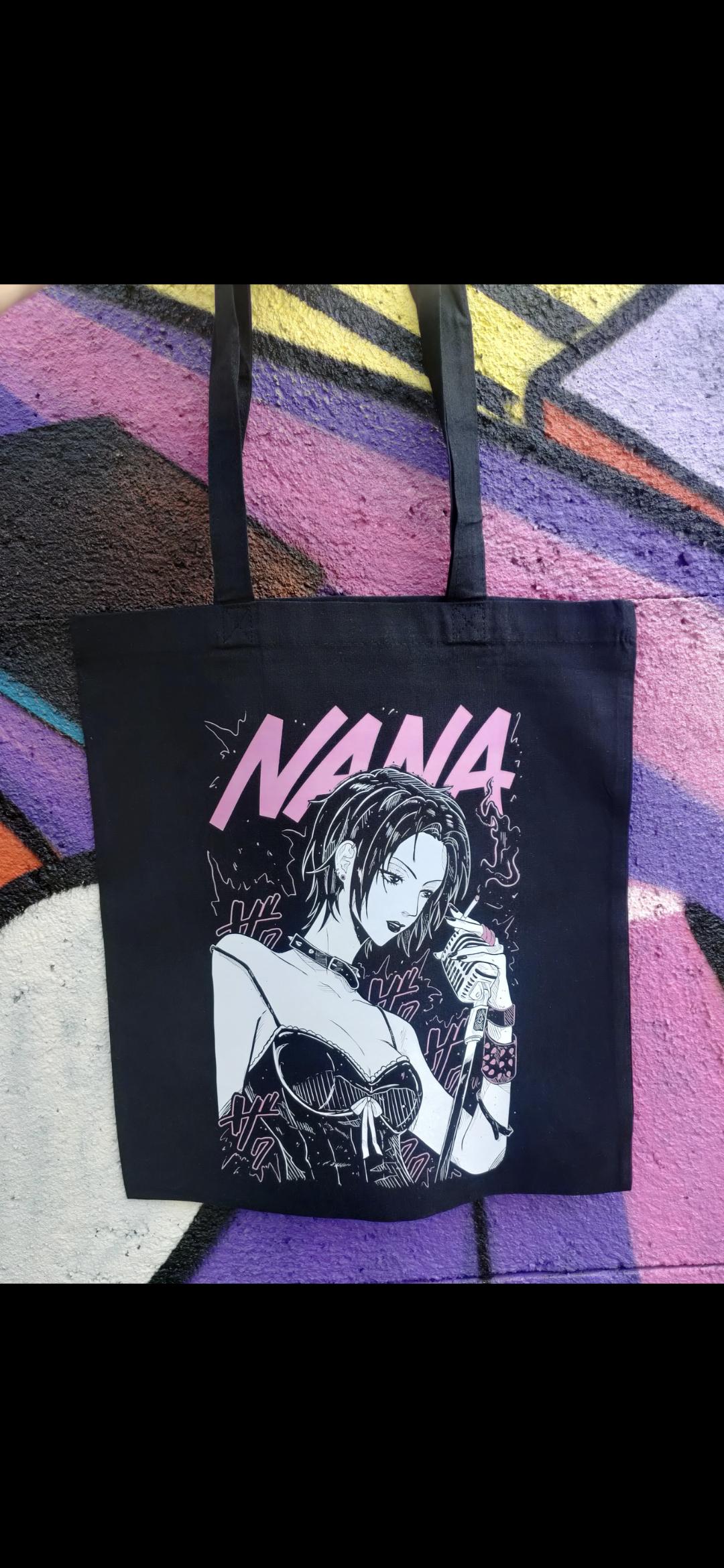 Nana Canvas Tote Bag – Borsa In Tela Con Frase Personalizzata – Regalo Per Nipoti E Nonne