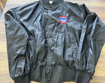 Vintage 1990s Chicago Cubs MLB Majestic Windbreaker Baseball