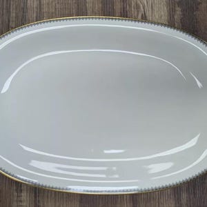 Vintage Eschenbach Bavaria Germany Platter MCM Black Disign