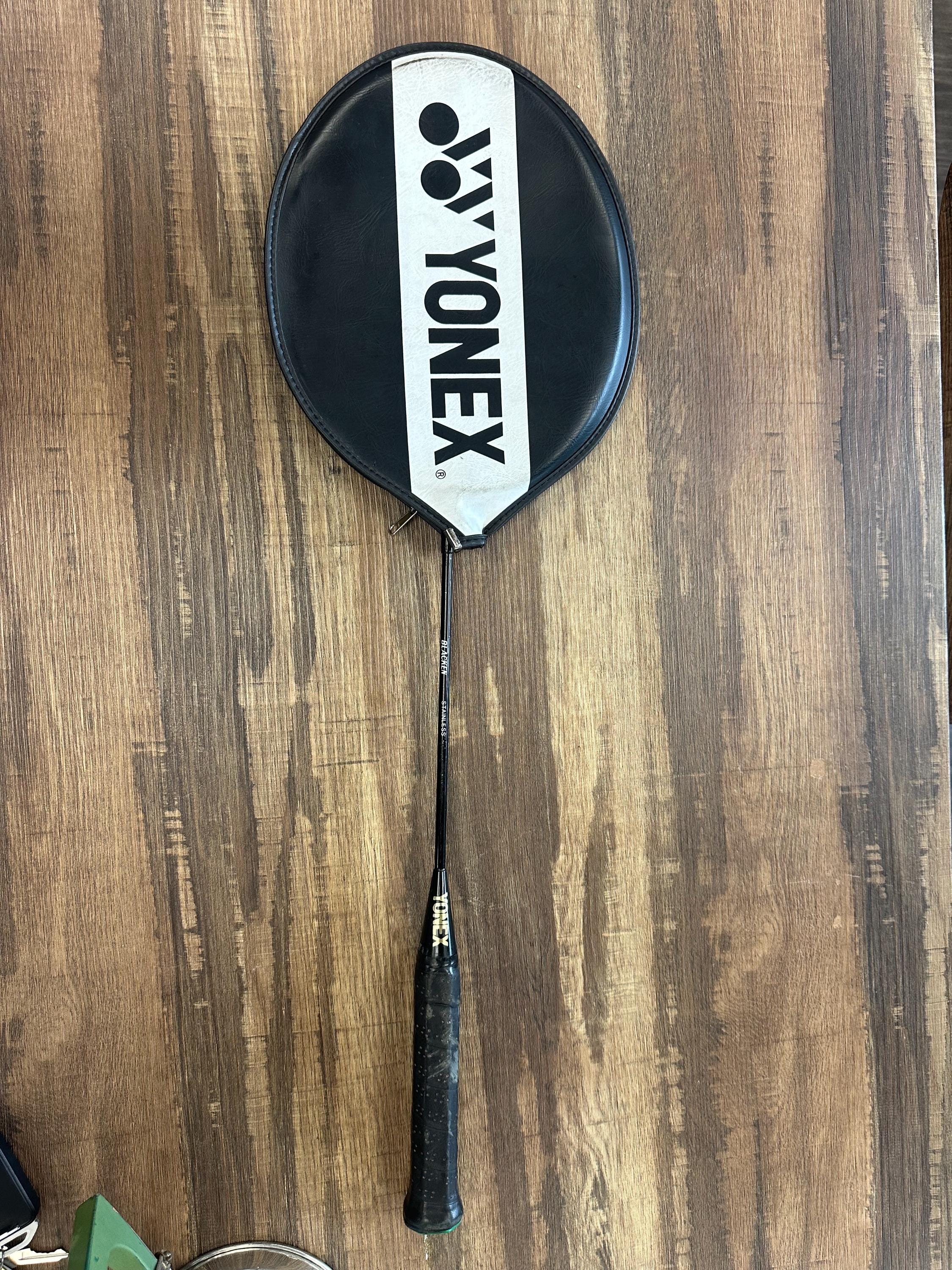 Vintage Yonex Wooden Badminton Racket - Japan, Good Used Condition - Classic Sports Memorabilia