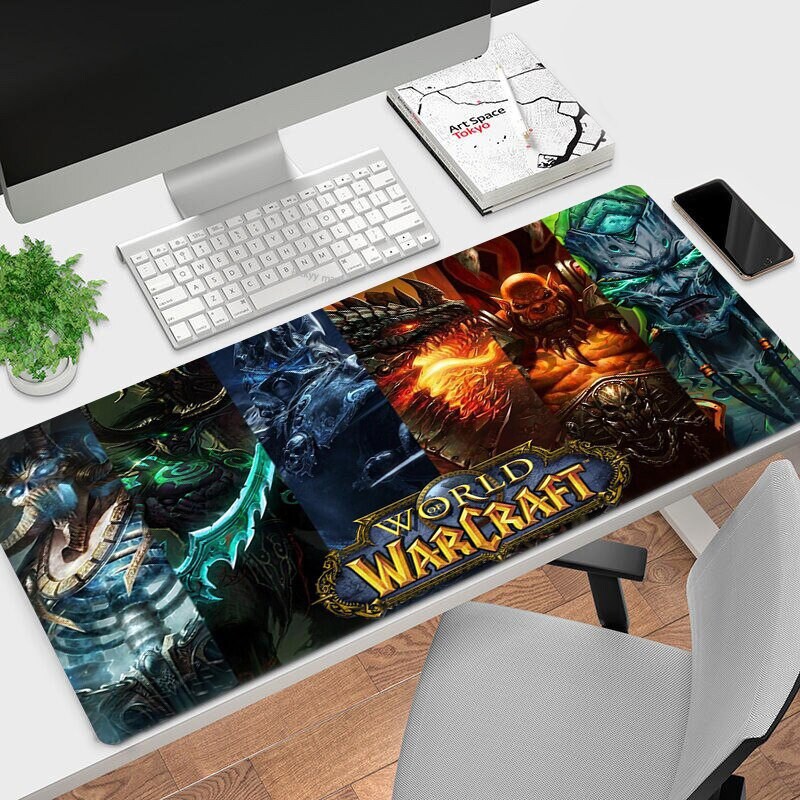 World of Warcraft Mouse Pad 2 Gaming Desk Mat Customized Etsy