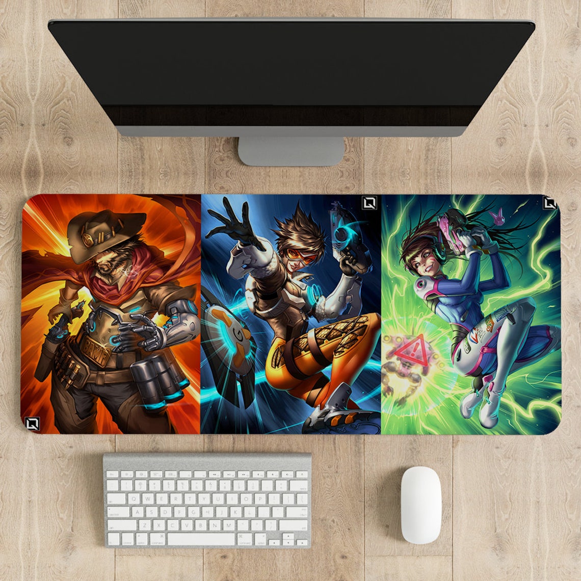Overwatch Mouse Pad 2 , Gaming Desk Mat ,customized Mouse Pad