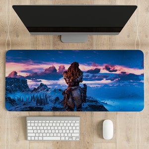 Horizon Zero Dawn Mouse Pad  , Gaming Desk Mat ,Customized Mouse Pad , Different sizes Personalized Printing , Large Mouse Pad