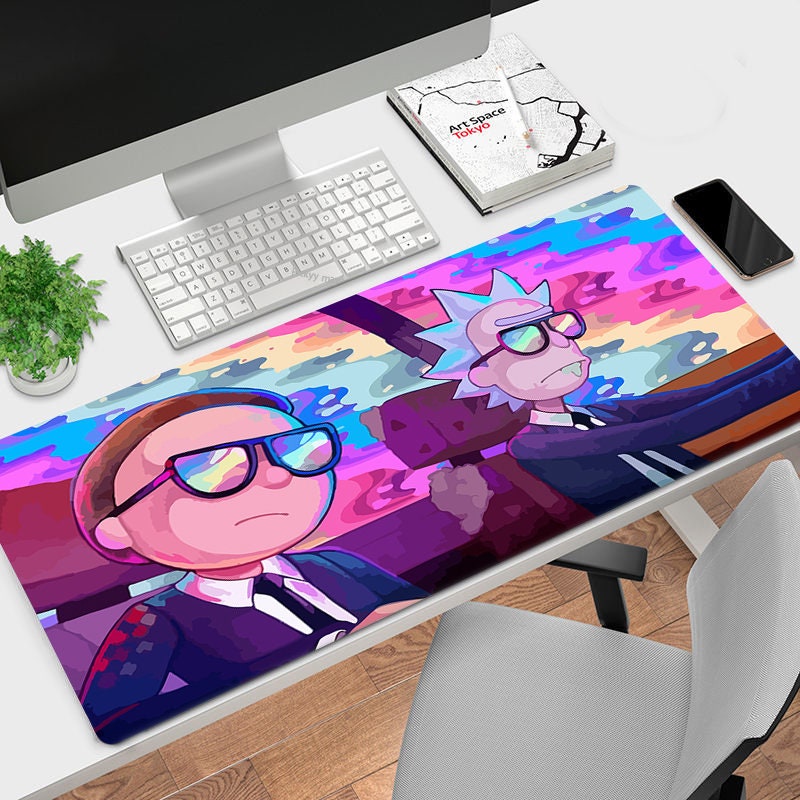 Rick and Morty RGB LED Mousepads 