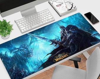 World of Warcraft Mouse Pad #2 , Gaming Desk Mat , Customized Mouse Pad ,Different sizes Personalized Printing , Large Mouse Pad