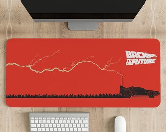 Back to the Future Mouse Pad #2 , Gaming Desk Mat ,Customized Mouse Pad , Different sizes Personalized Printing , Large Mouse Pad