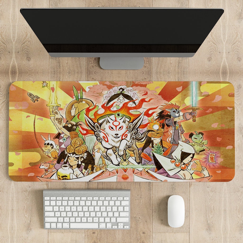 Okamiden Mousepad Chibiterasu Mousepad Amaterasu Okami 