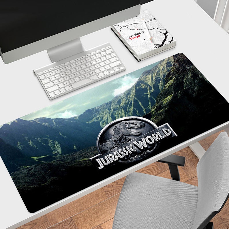 Jurassic Park Mouse Pad 2 , Gaming Desk Mat ,customized Mouse Pad , Different Sizes Personalized