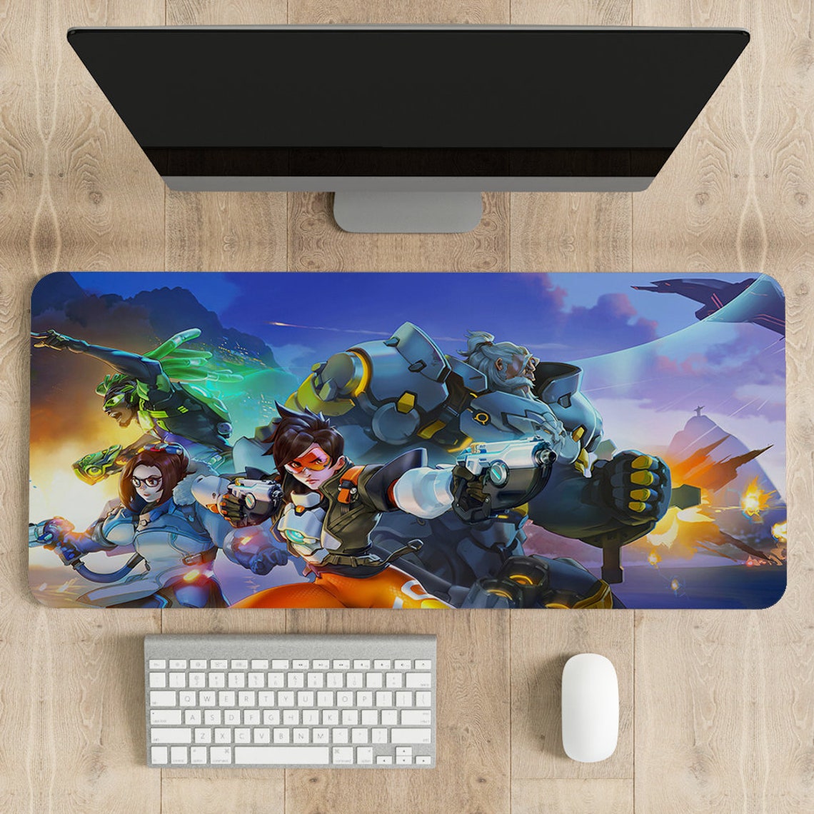 Overwatch Mouse Pad 2 , Gaming Desk Mat ,customized Mouse Pad