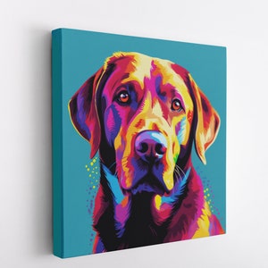 Labrador Pop Art