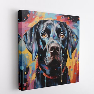 Black Lab 1 Pop Art