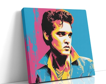 Elvis Canvas Pop Art V2