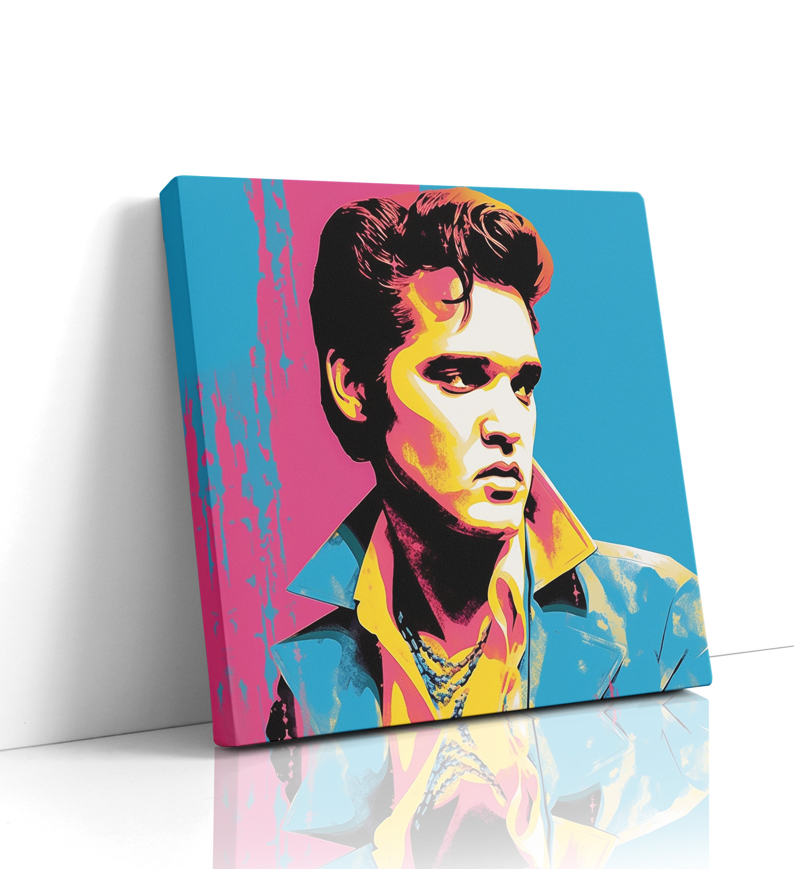 Elvis Canvas Pop Art V2 - Etsy