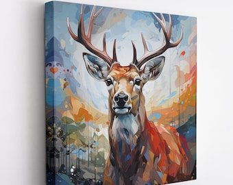 WhiteTail Deer Pop Art