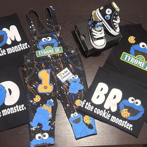Cookie Monster Birthday Outfit