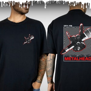 Metalhead T-Shirt, Comfort Colors Oversized Shirt For Heavy Metal Lover, Pump Cover For Gym, Streetwear Punk Aesthetic
