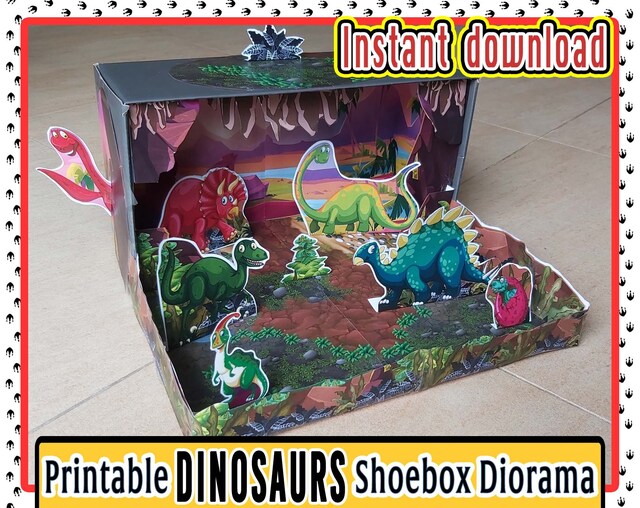 3DShoeboxDiorama - Etsy