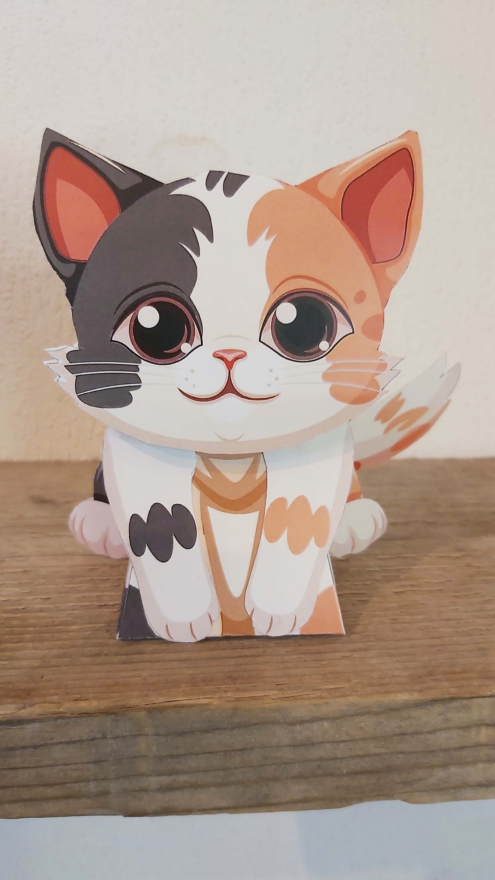 DIY Paper Cats, DIY Cat Camp, 3D Handmade Origami Cats Model, Fold Your