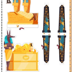Printable Shoebox Diorama. Create Your Own Egyptian Landscape Scenery ...
