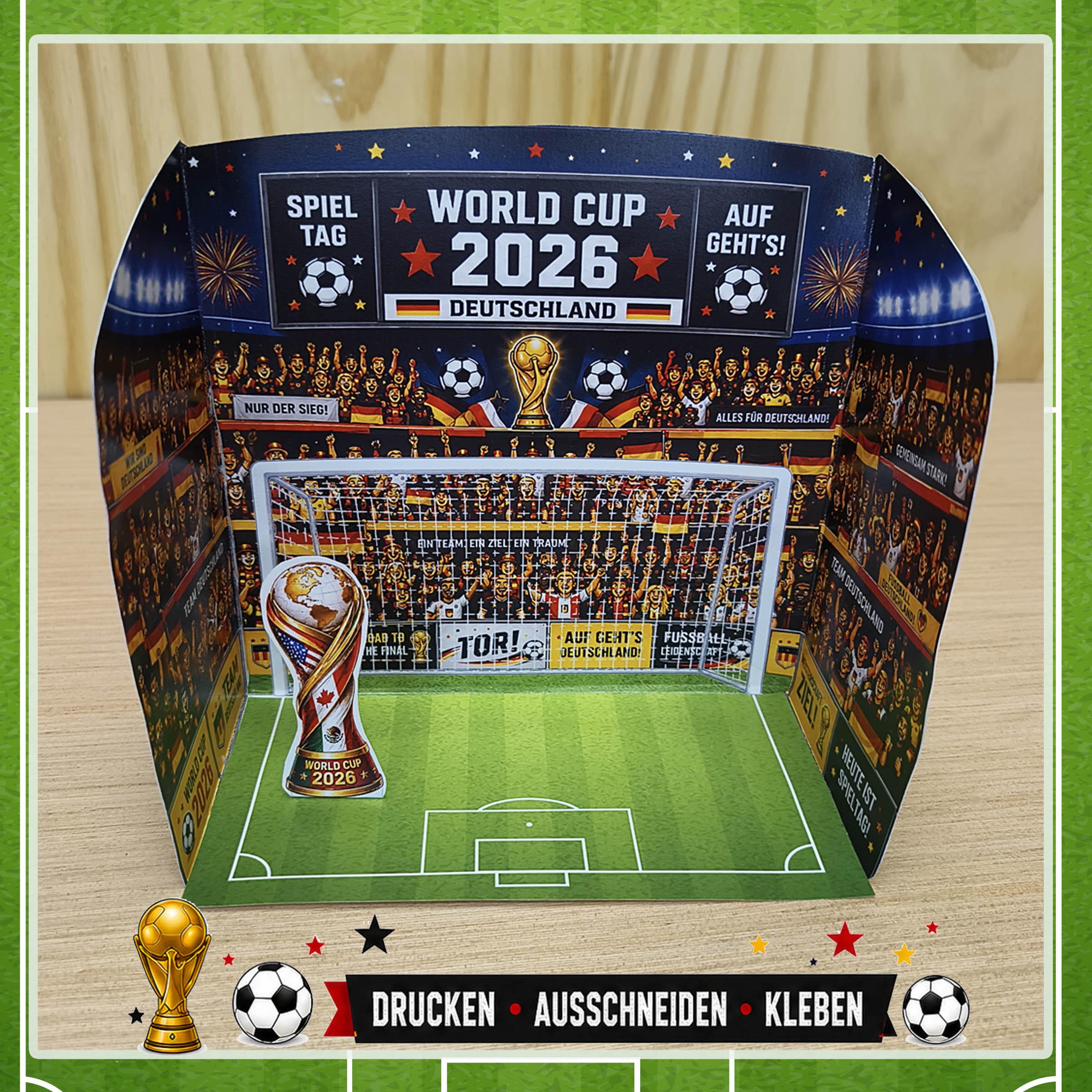 ワールドカップサッカー　ジオラマ Football diorama - Etsy 日本