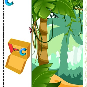Printable Ecology &amp; Biology Shoebox Diorama, Create Your Own Rainforest ...