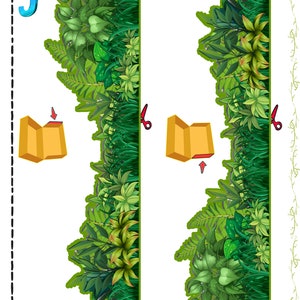 Printable Ecology &amp; Biology Shoebox Diorama, Create Your Own Rainforest ...