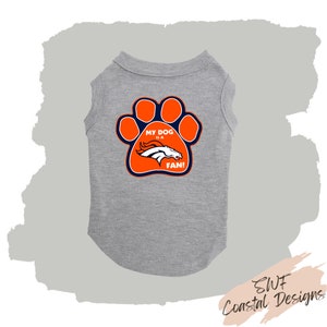 Team Football Dog Shirt * Football Pet Shirt * Favorite Dog Shirt * Custom Dog Shirt * Pet Lover Gift