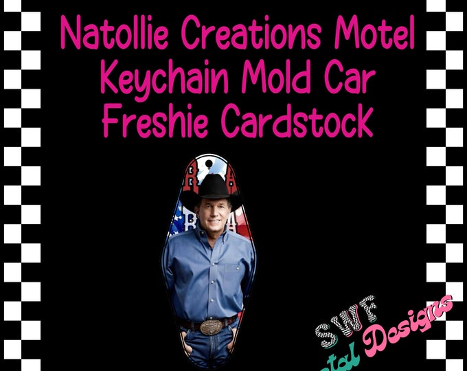 Motel Key Freshie Cardstock, Motel Key Freshie, Freshie, Natollie Creations, Custom Mold Cardstock, Air Freshener Cardstock, Car Freshies