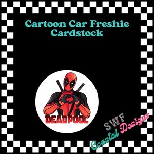 Cartoon Car Freshie Cardstock, Princess Freshies, Circle Cardstock, Glitter Cardstock, Mouse Car Freshie, Freshie Cardstock, Aroma Beads