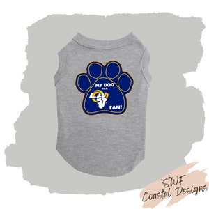 Team Football Dog Shirt * Football Pet Shirt * Favorite Dog Shirt * Custom Dog Shirt * Pet Lover Gift