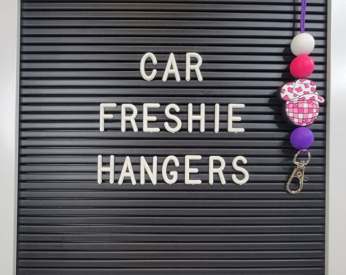 Western Freshie Hangers, Freshie Hanger, Car Accessories, Reusable Freshie Hanger, Western Car Decor, Freshie Lanyard, Cowboy Freshies