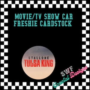 TV Shows Cardstock, Movie Cardstock, Cardstock Rounds, Freshies, Car Air Freshener, Cardstock Images, Cardstock Freshies, TV Freshies
