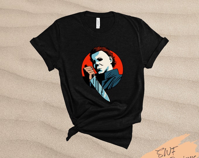 Michael Myers Adult Shirt * Halloween T-Shirt * Halloween Movie Tee * Scary Movie Shirt * Halloween Scary Movie